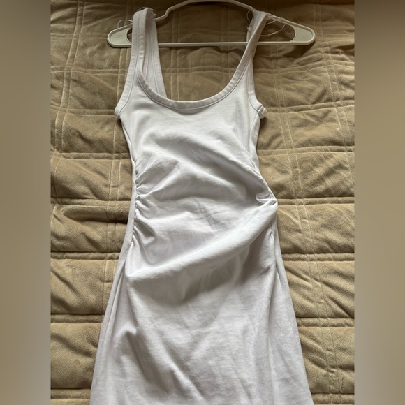 Zara White Sleeveless Maxi Dress - Picture 4 of 7